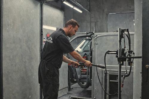 Professional automotive painting